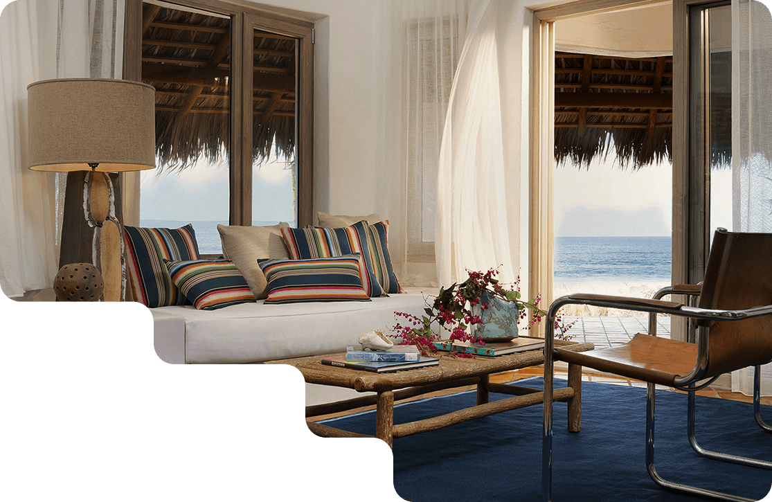 Modern minimalist interior